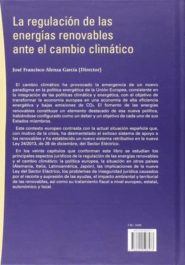 Regulación de las Energías Renovables Ante el Cambio climático -49485