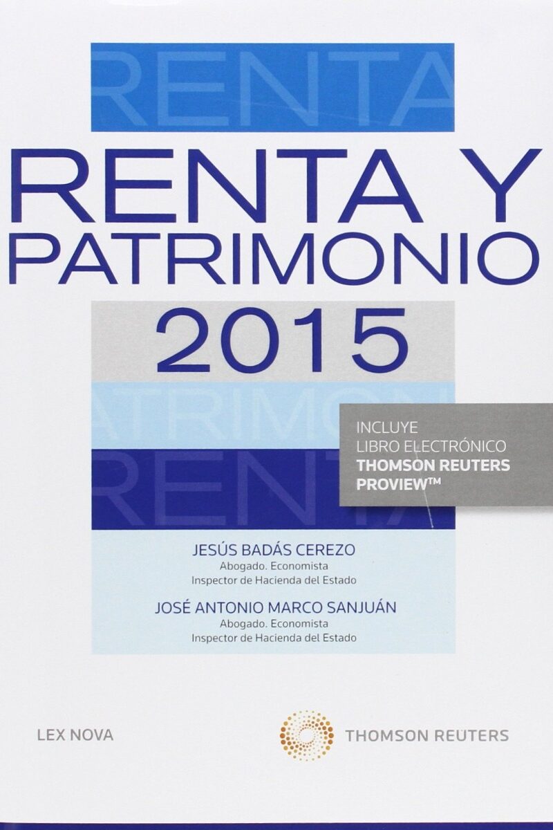 Renta y Patrimonio 2015 -0