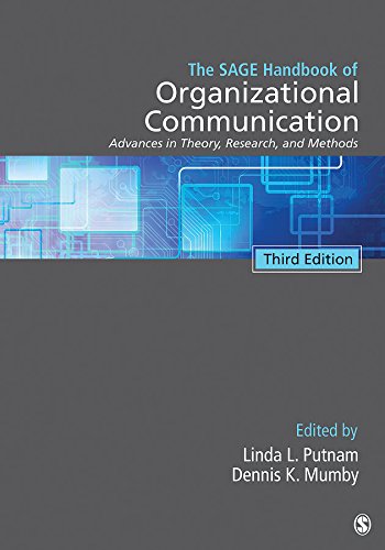 Sage Handbook of Organizational Communication. Advances in Theory, Research, and Methods-0
