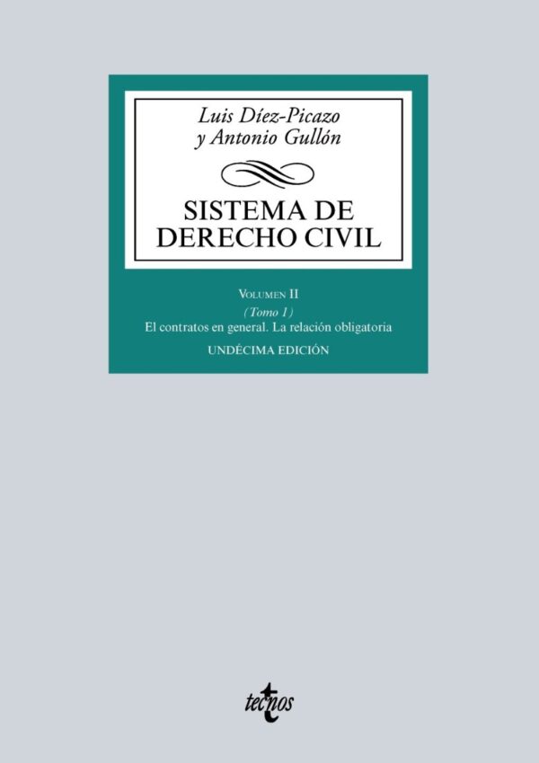 Sistema de Derecho Civil II/1 / 9788430968749