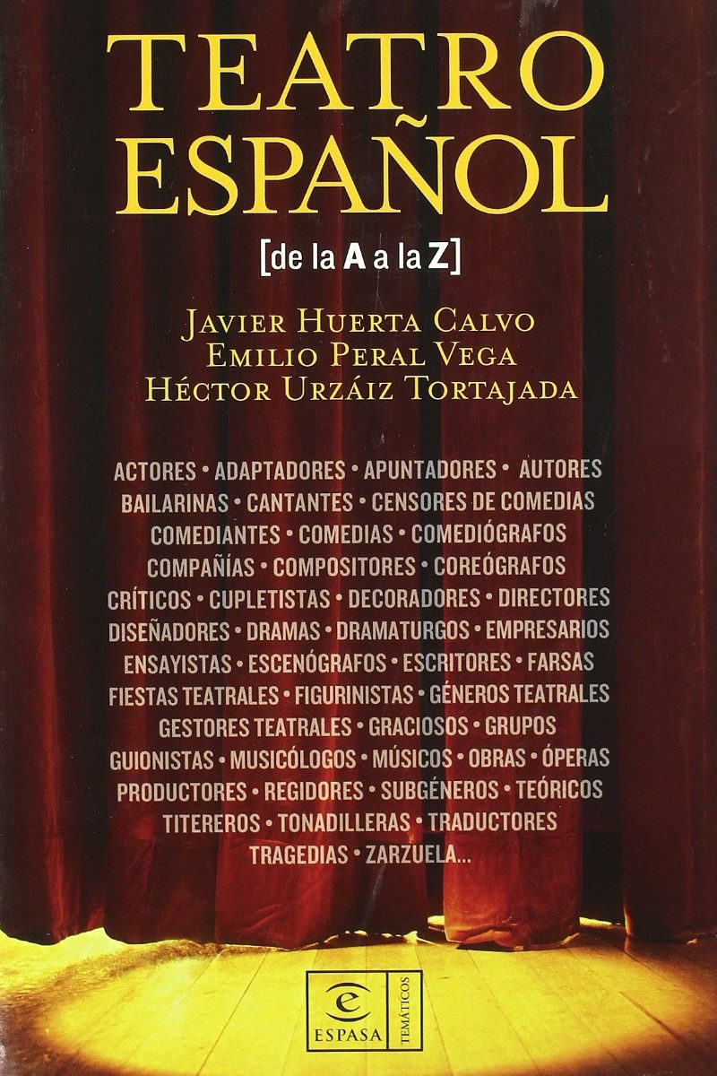 Diccionario de Teatro Español (de la A a la Z) -0