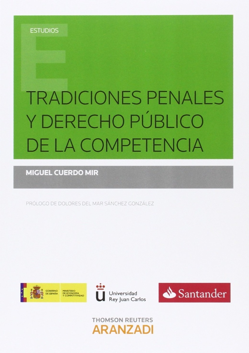 Tradiciones Penales y Derecho Público de la Competencia -0