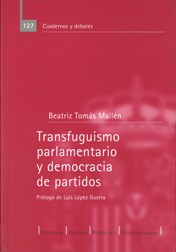 Transfuguismo Parlamentario y Democracia de Partidos -0