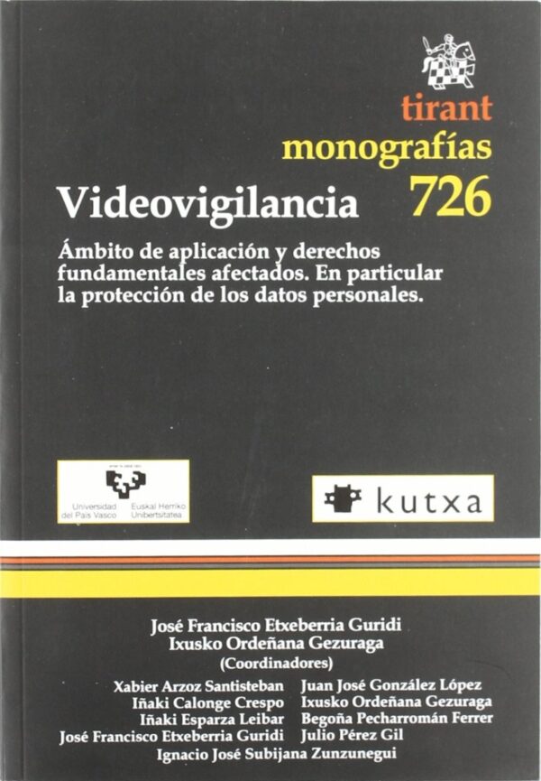 Videocámaras y Prevención de la Delincuencia en Lugares Públicos. Análisis Juridico y Criminológico.-0