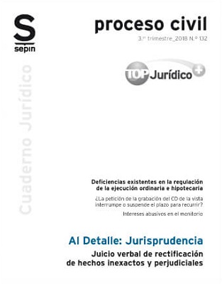 Juicio verbal de rectificación de hechos inexactos y perjudiciales