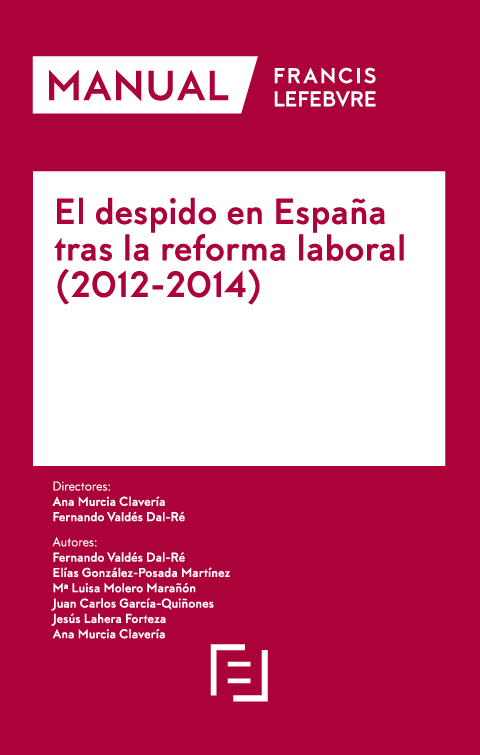 Despido en España tras la Reforma Laboral (2012-2014) -0