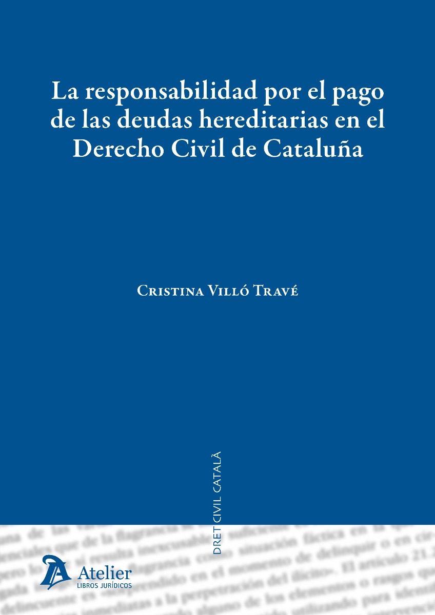 Responsabilidad por el Pago de las Deudas Hereditarias en el Derecho Civil de Cataluña-0