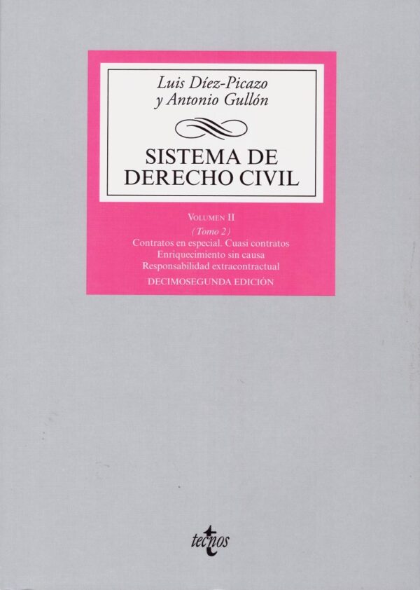 Sistema de Derecho Civil II/2 / 9788430974641