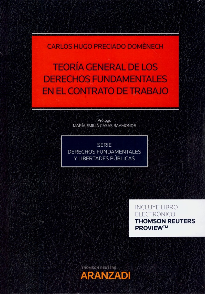 Teoría General de los Derechos Fundamentales en el Contrato de Trabajo-0
