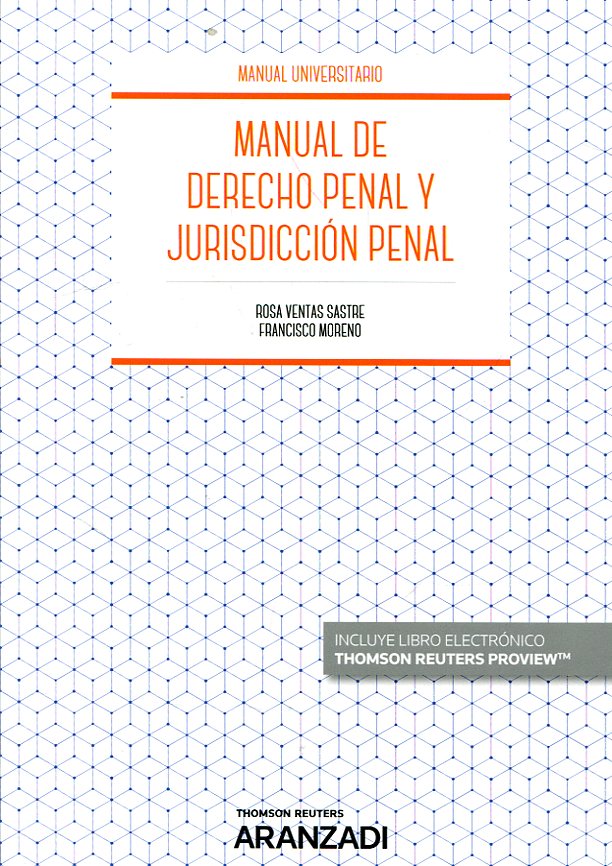 Manual de Derecho Penal y Jurisdicción Penal 2018 -0