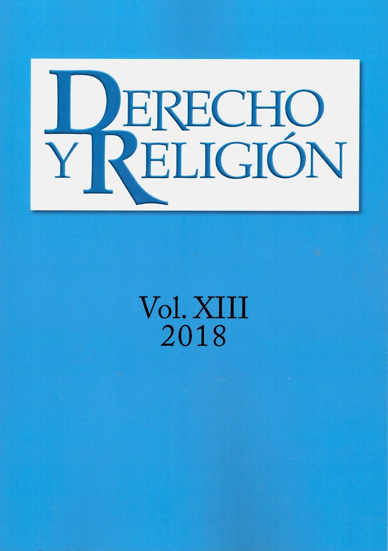 Derecho y Religión Vol. XIII 2018 -0