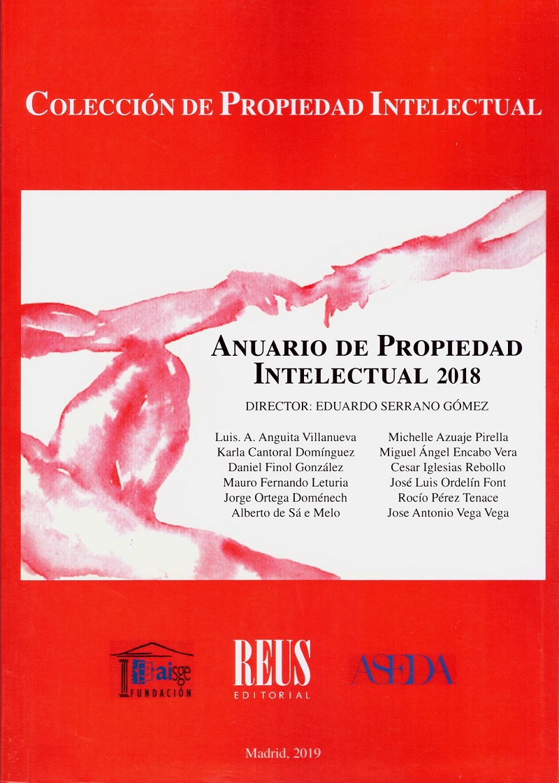Anuario de Propiedad Intelectual 2018 -0
