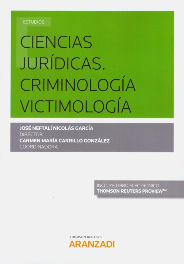 Ciencias Jurídicas Criminología Victimología -0
