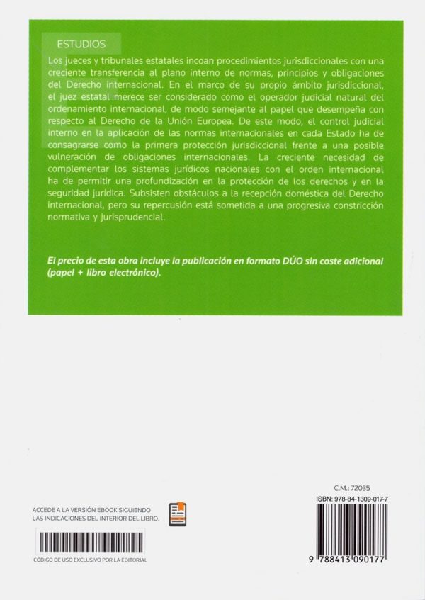 Juez Estatal ante el Derecho Internacional -24371