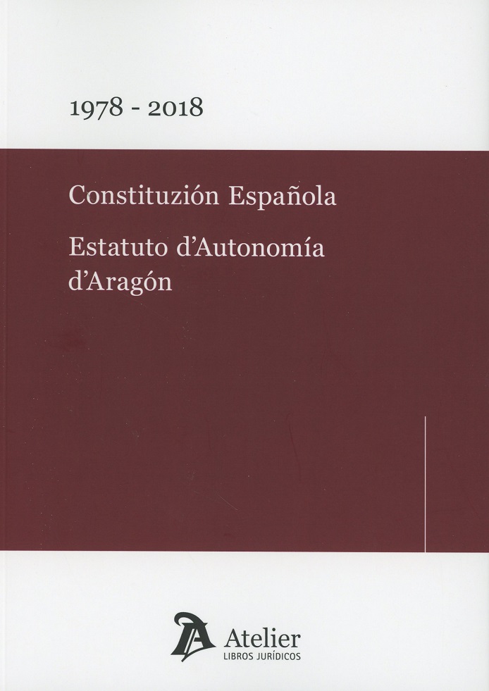 Constituzión Española. Estatuto d´autonomía d´Aragón -0