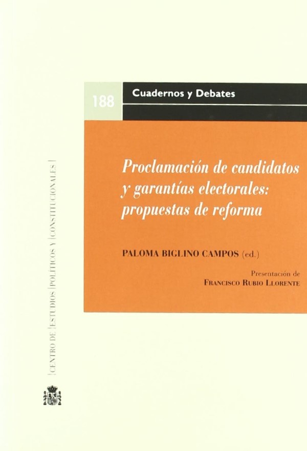 Proclamación de Candidatos y Garantías Electorales: Propuestas de Reforma.-0