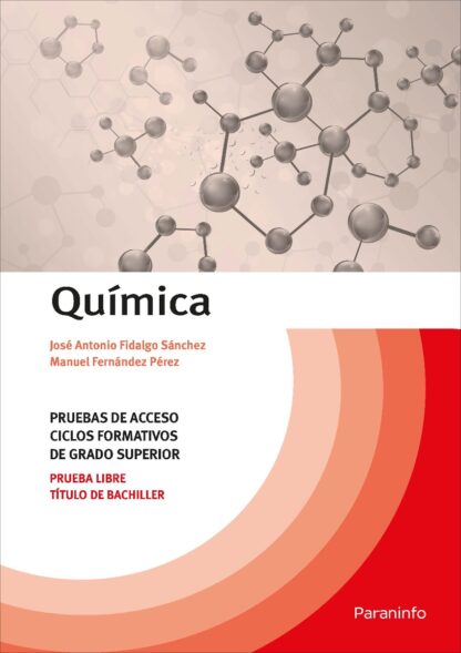Química: pruebas de acceso a ciclos formativos del grado superior