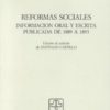 Reformas Sociales. 5 Vols. -0