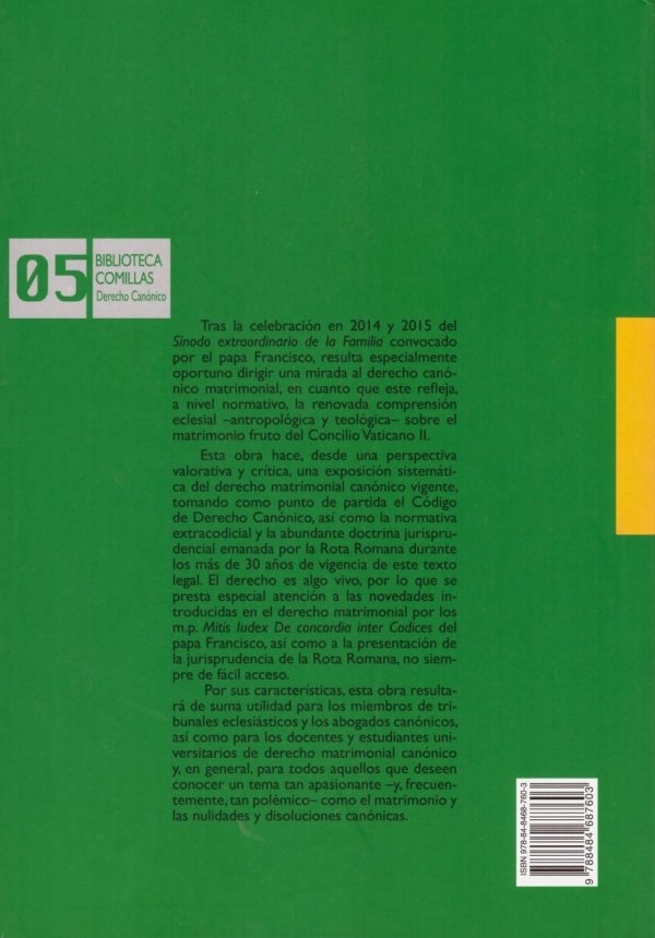 Matrimonio y Causas de Nulidad en el Derecho de la Iglesia -33196