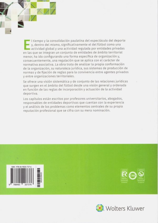 Derecho del Fútbol. Marco Regulatorio Jurídico Propio -25550