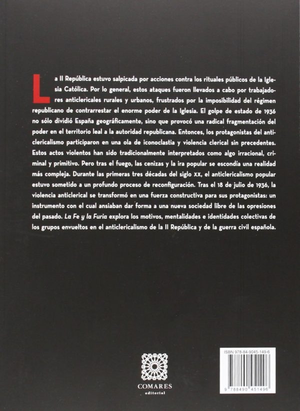 La fe y la furia. Violencia anticlerical popular e iconoclastia en España, 1931-1936-45532