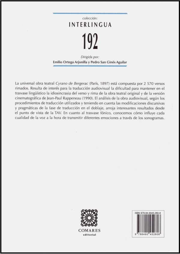 Literatura, Cine y Traducción Audiovisual: Cyrano de Bergerac, un Clásico Literario y Cinematográfico-24525