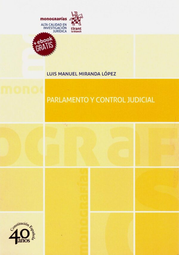 Parlamento y Control Judicial -0