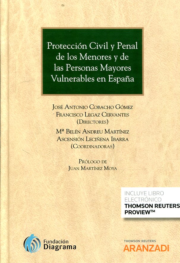 Protección civil y penal de los menores y de las personas mayores vulnerables en España-0
