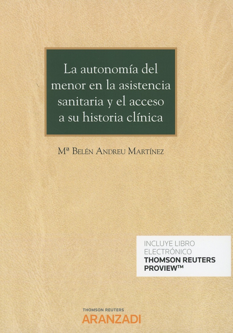 Autonomía del Menor en la Asistencia Sanitaria y el Acceso a su Historia Clínica -0
