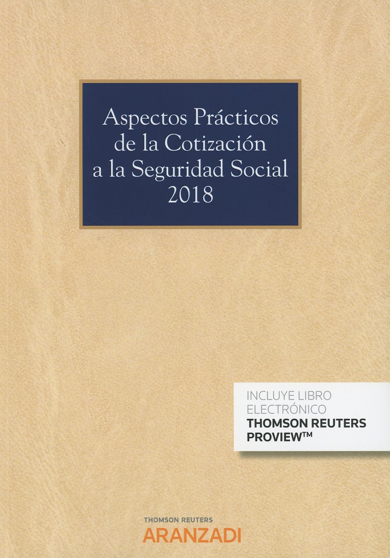 Aspectos Prácticos de la Cotización a la Seguridad Social 2018 -0
