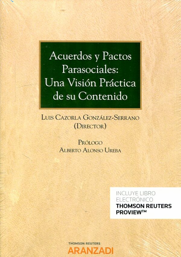 Acuerdos y Pactos Parasociales: Una Visión Práctica de su Contenido -0