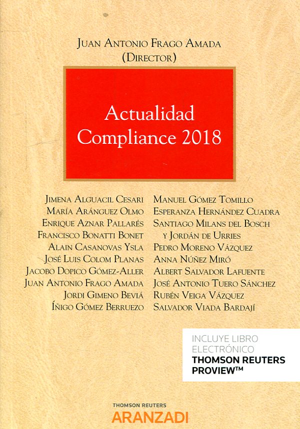 Actualidad Compliance 2018 -0
