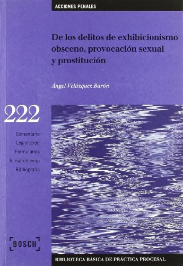 De los delitos de exhibicionismo obsceno, provocación sexual y prostitución-0