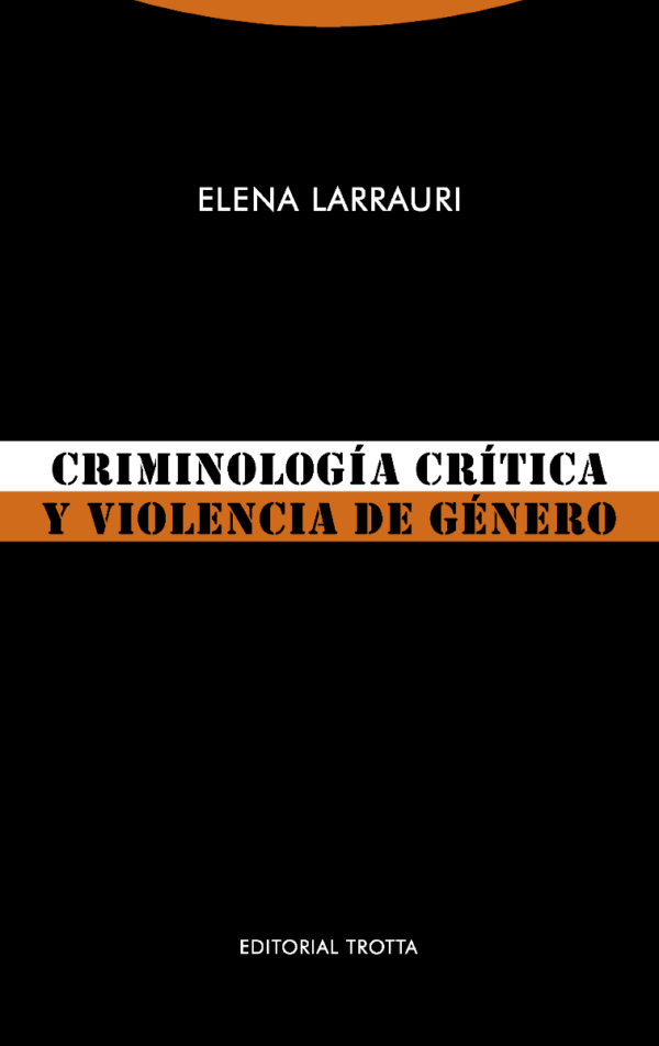 Criminología crítica y violencia de género -0