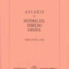 Anuario de Historia del Derecho Español 78/79 (2008-2009) -0