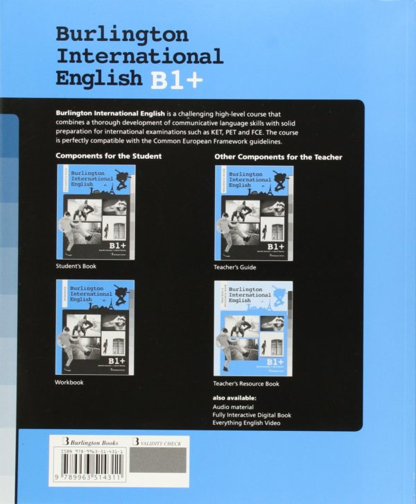 Burlington Internacional English B1+ Workbook -51882