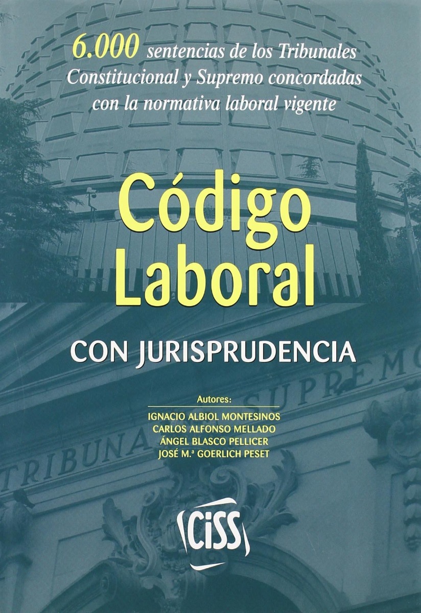 Código Laboral con Jurisprudencia -0