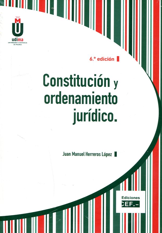 Constitución y Ordenamiento Jurídico 2018 -0
