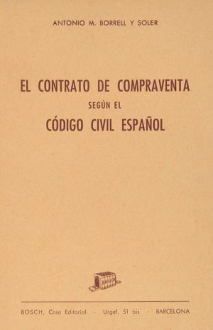 Contrato de Compraventa según el Código Civil Español -0