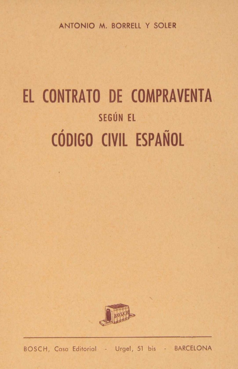 Contrato de Compraventa según el Código Civil Español -0