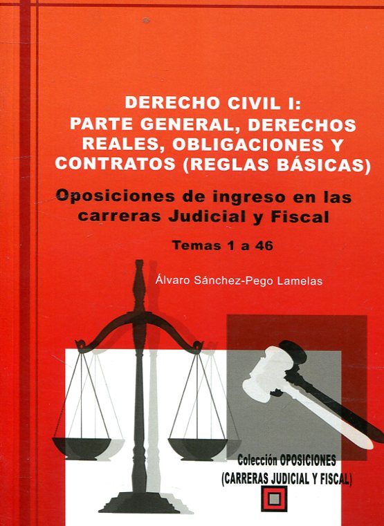 Derecho Civil I / A. SÁNCHEZ-PEGO / 9788494826429