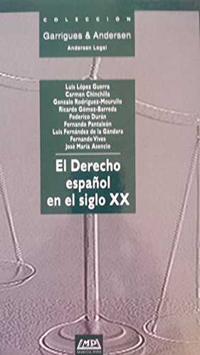 Derecho Español en el Siglo XX -0