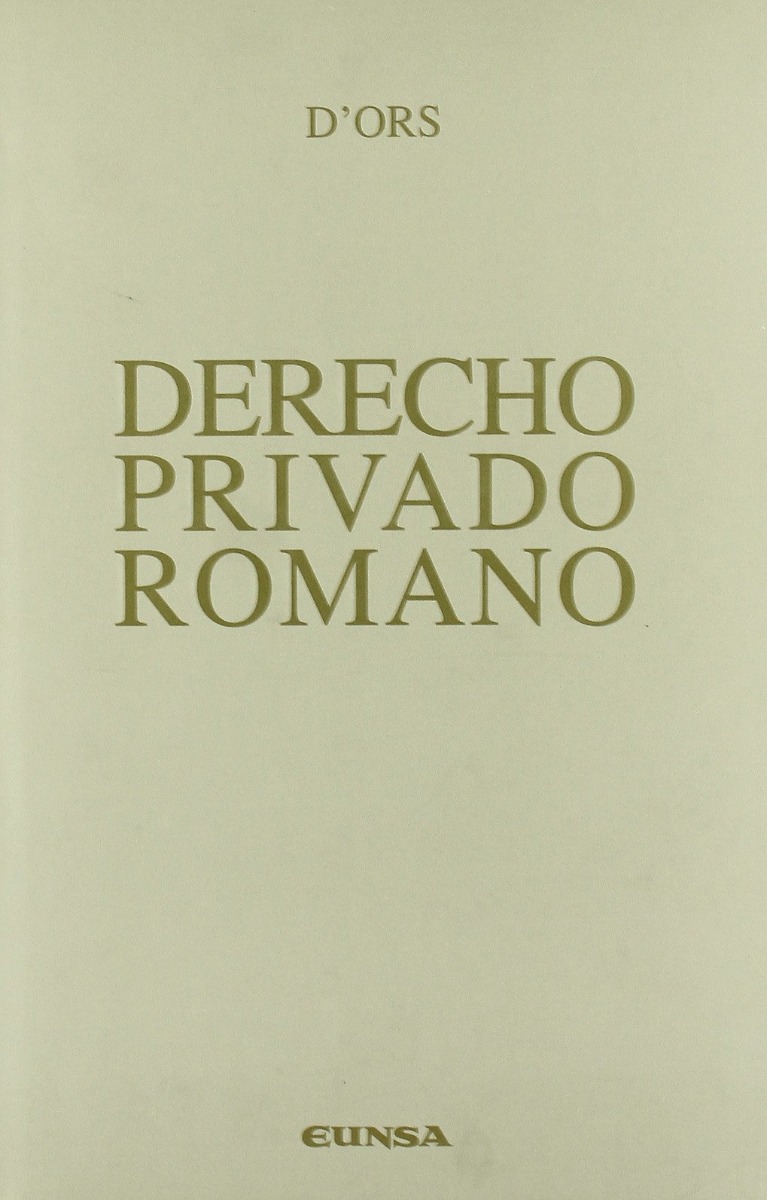Derecho Privado Romano 2004 -0