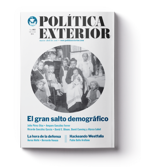 Revista Política Exterior. Marzo/Abril 2018. Nº 182 El Gran salto Demográfico -0