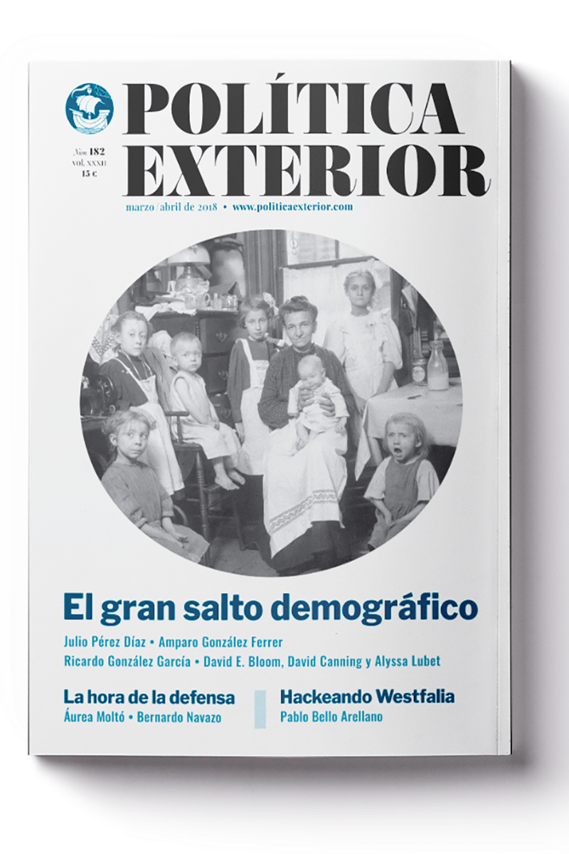 Revista Política Exterior. Marzo/Abril 2018. Nº 182 El Gran salto Demográfico -0