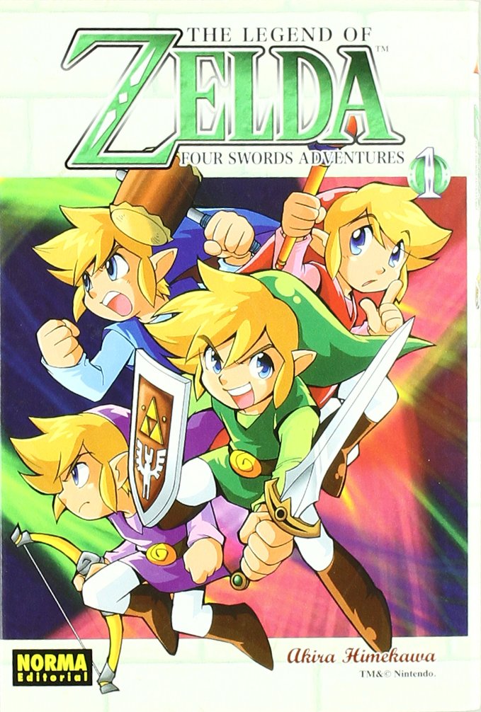 The Legend of Zelda 8. Four Swords Adventures 1-0