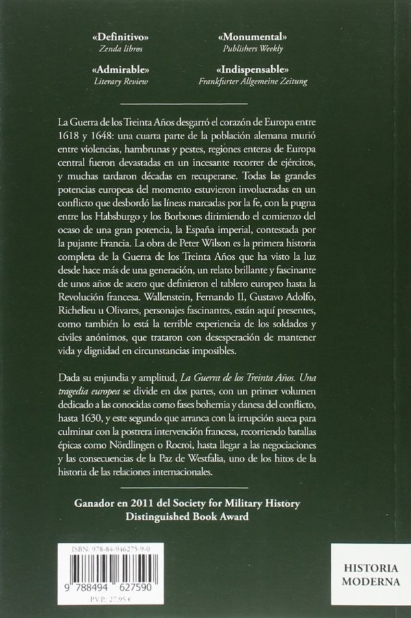 Guerra de los Treinta Años Volumen II. Una Tragedia Europea 1630-1648-27671