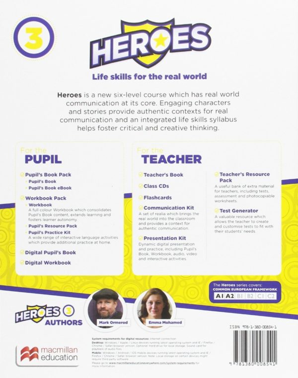 Heroes 3. Pupil's Book -45726
