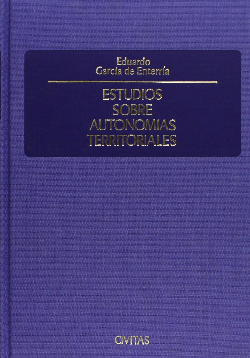 Estudios sobre Autonomías Territoriales. -0