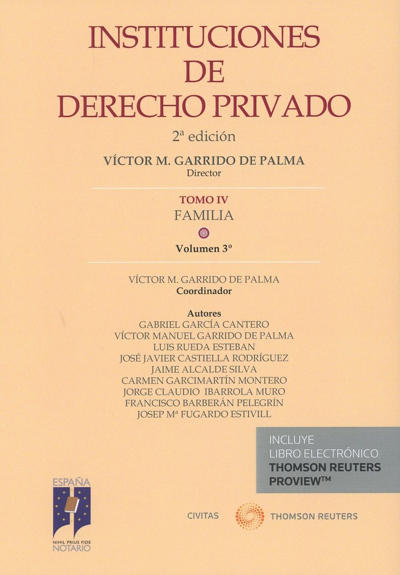 Instituciones de Derecho Privado. 04/03 FAMILIA -0